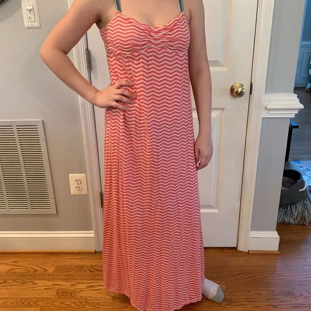 Roxy Maxi Smocked Bust Sundress sz M